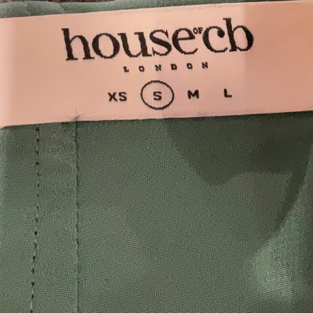 House Of CB Teia Dress Corset Midi Pine Size Small - Picture 4 of 7